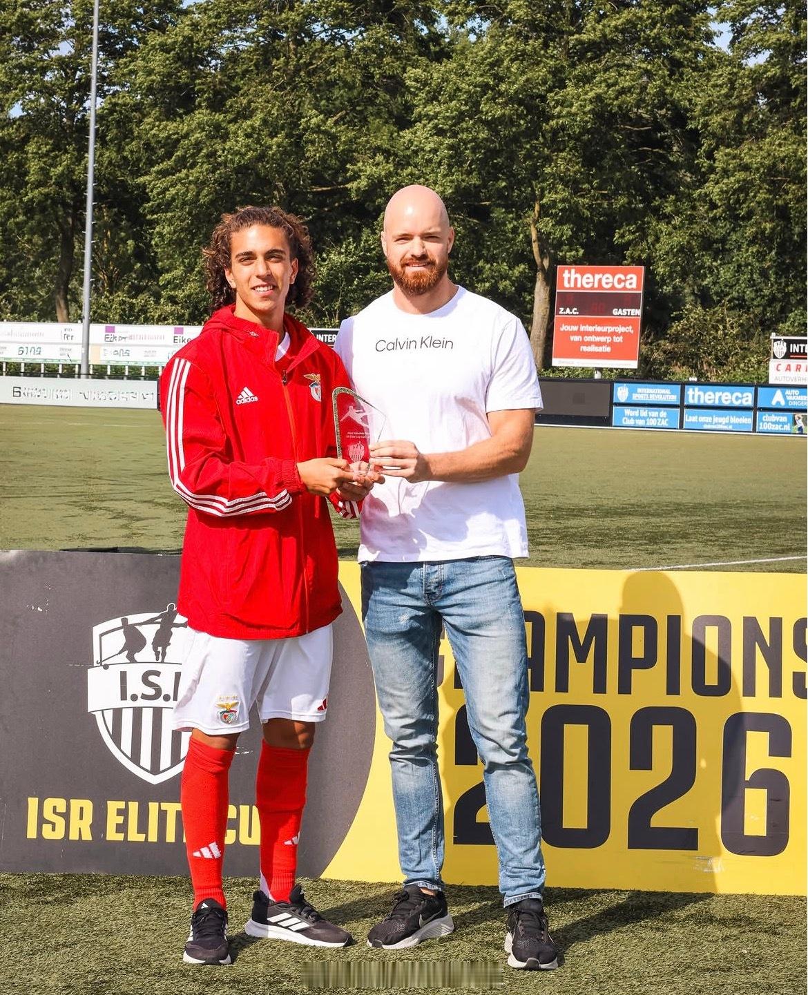 2026年荷兰ISR Elite U16杯，阿尔克马尔最终夺冠，中国足球小将获得