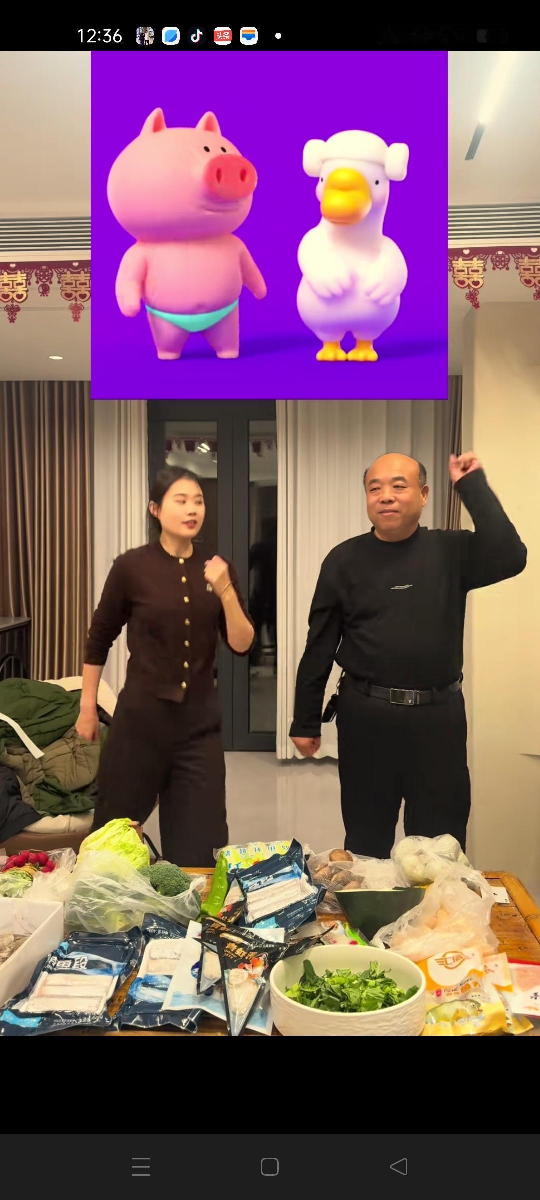 王正正从河北涿州娘俩返回邢台，婆婆在家里给做了可口的饭菜，王正正跟不苟言笑的老公