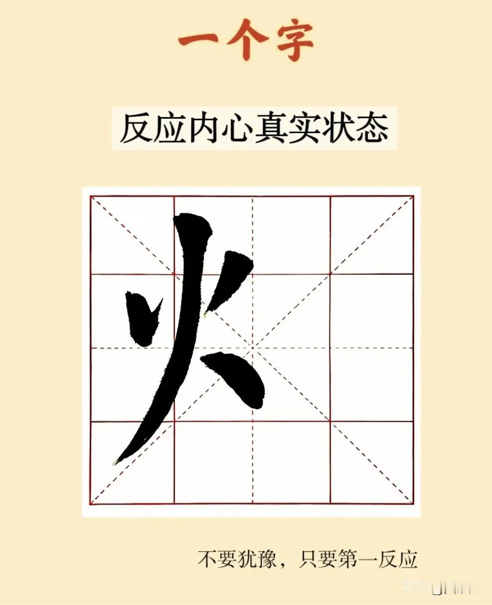 看到这个偏旁时，你第一反应想到的字是什么？