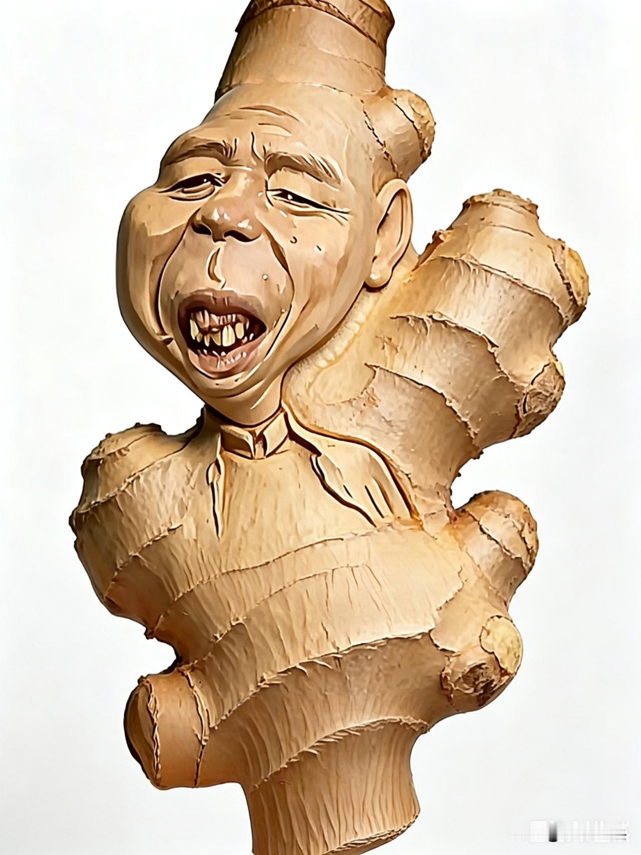 这一块姜像谁？只要你能说出他的名字肯定是一位懂艺术的人！