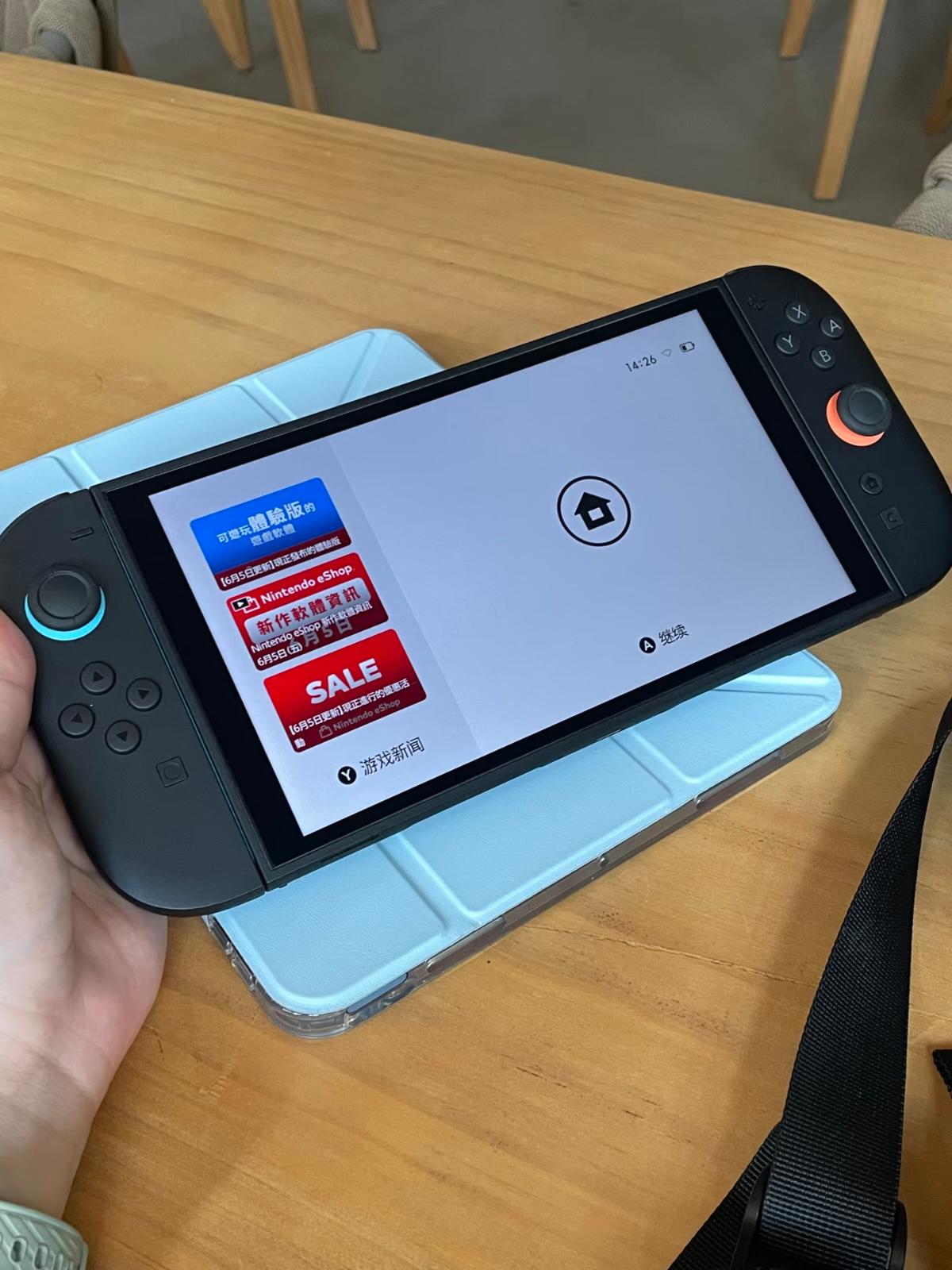 switch2屏幕真不小啊