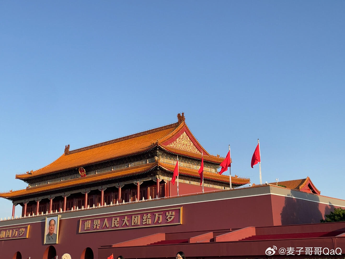 看升旗是中国人专属仪式感当国歌响起，鸽子在天空飞翔，挺感动的，这是中国人血液里的