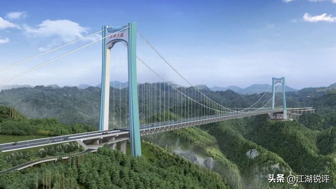 华中首个桥旅融合大桥三峡大桥(原南津关长江大桥)南岸桩基项目施工完成，整体项目转