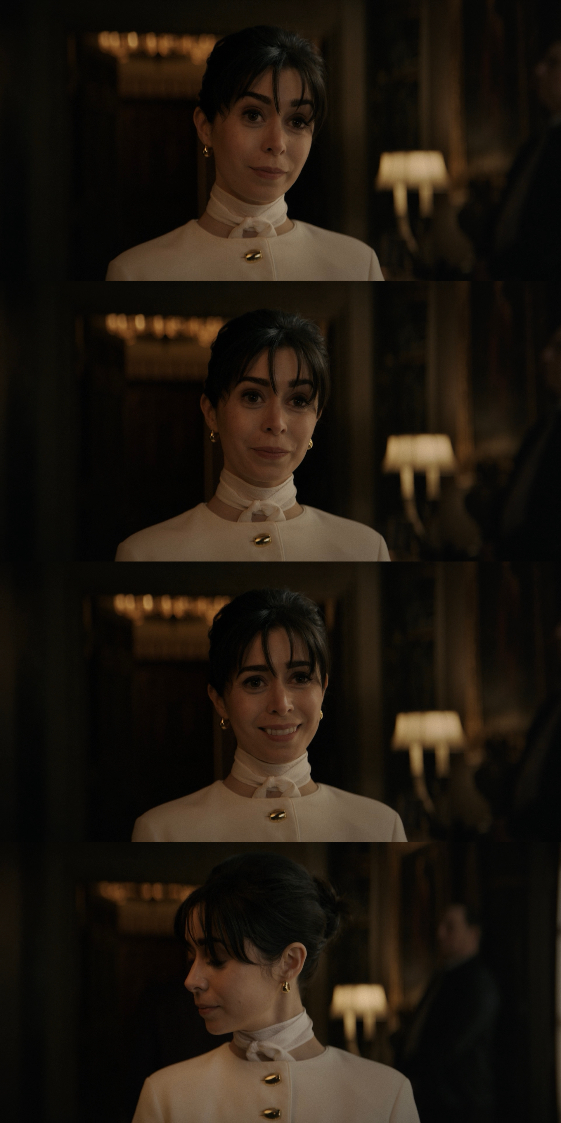 《企鹅人》中，克里斯汀·米利欧缇饰演的刽子手索菲亚·法尔科内非常亮眼，后续她将于