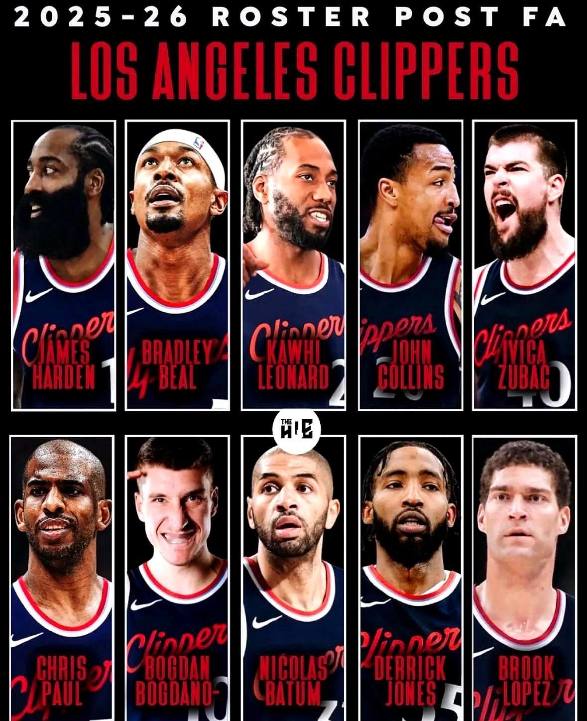 远不如预期！快船队的30岁以上老将表现：
1、保罗，40岁，8场，连续5场DNP