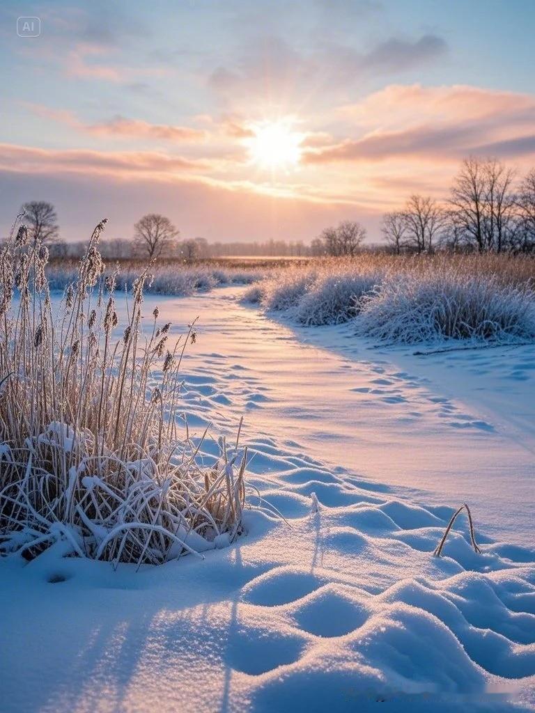还没来得及好好感受寒冬的凛冽，还没堆成一个像样的雪人，春风就捎来了暖意。这个冬天