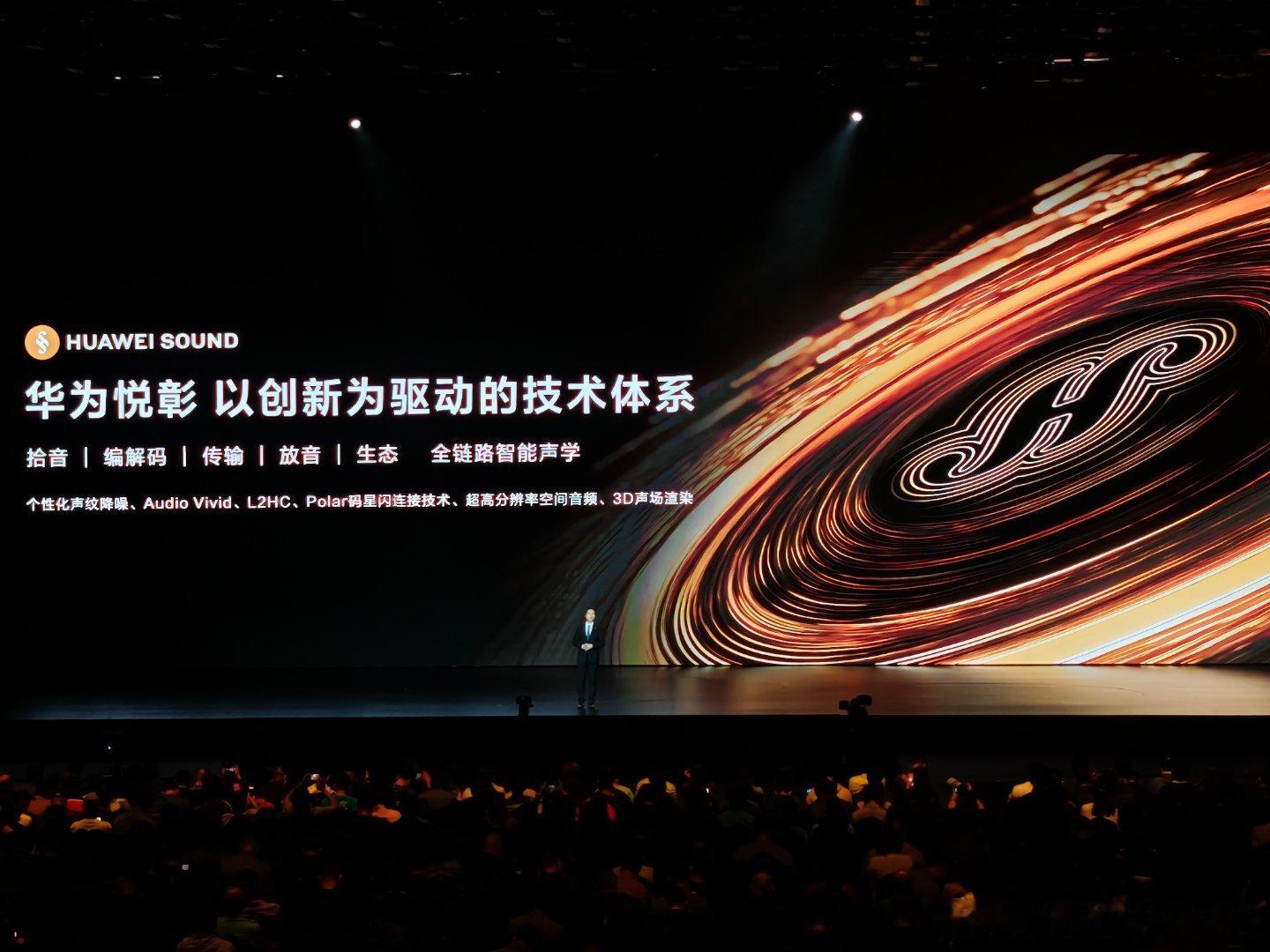 华为悦彰品牌正式发布一句话，买华为产品想要好音质认准产品名下方的华为悦彰小标识 