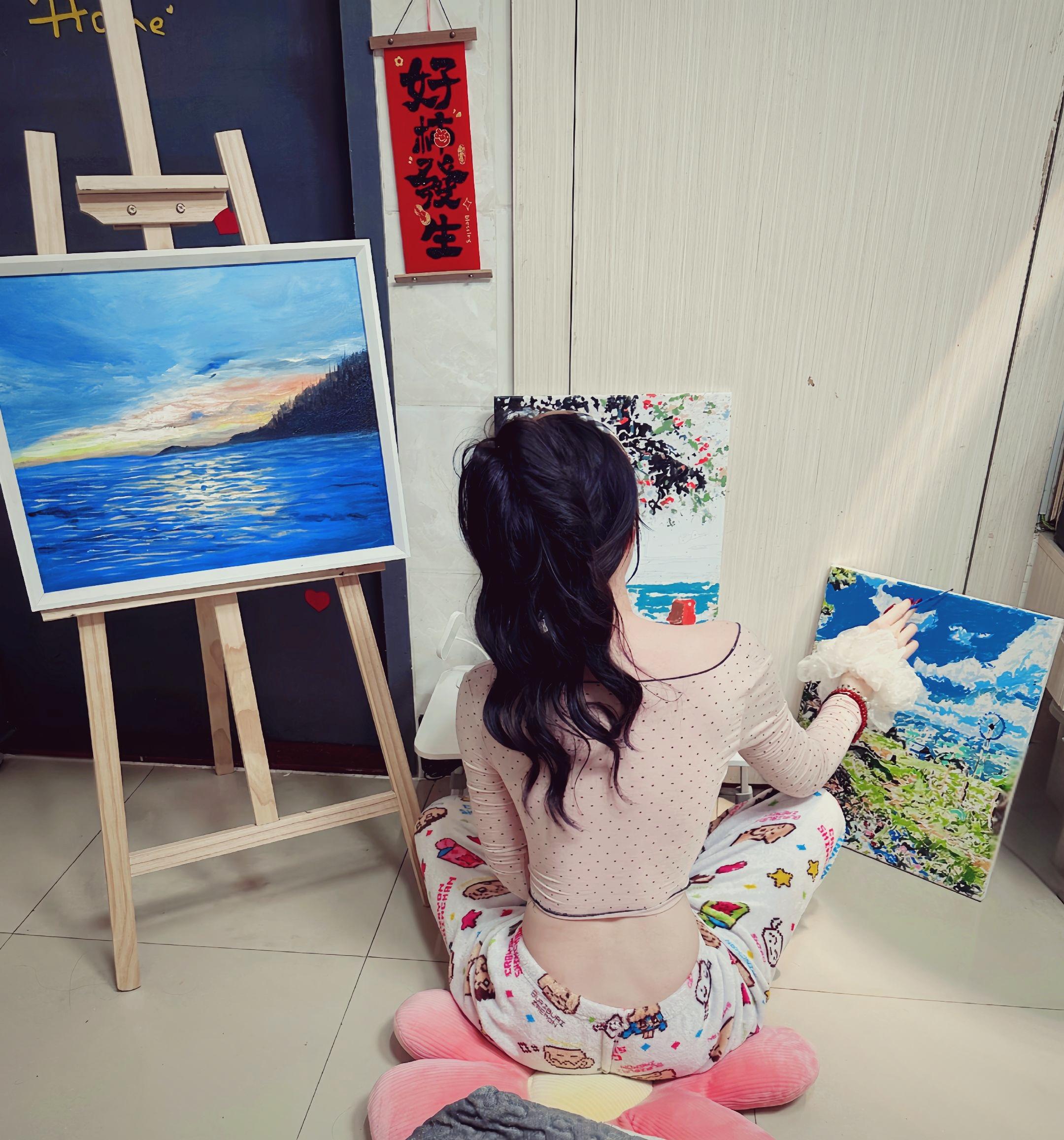 我记性不好 画下来 我就不会遗忘了好吗？只是想到漫长的岁月中 只有这些...