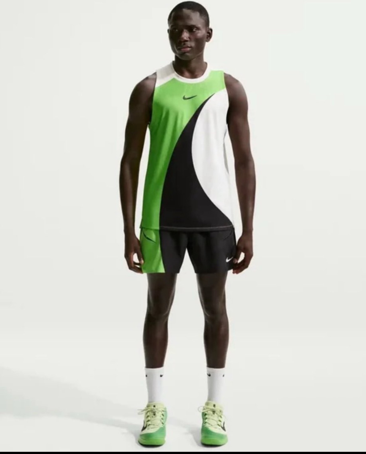 网球talking大会 钩子澳网战袍男子款，据说阿卡会穿背心那款。 