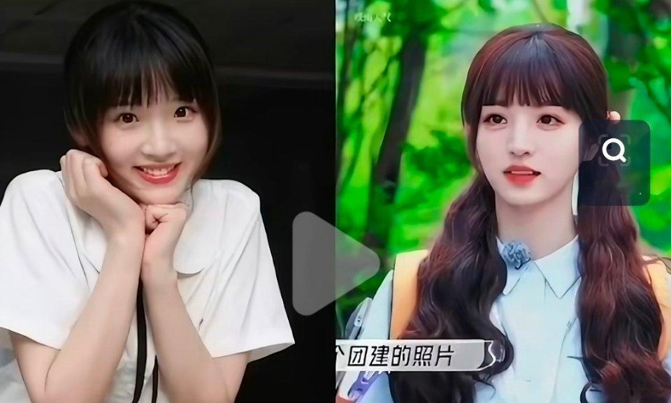 田曦薇张淼怡是不是撞型了？但是张没有田好看 ​​​