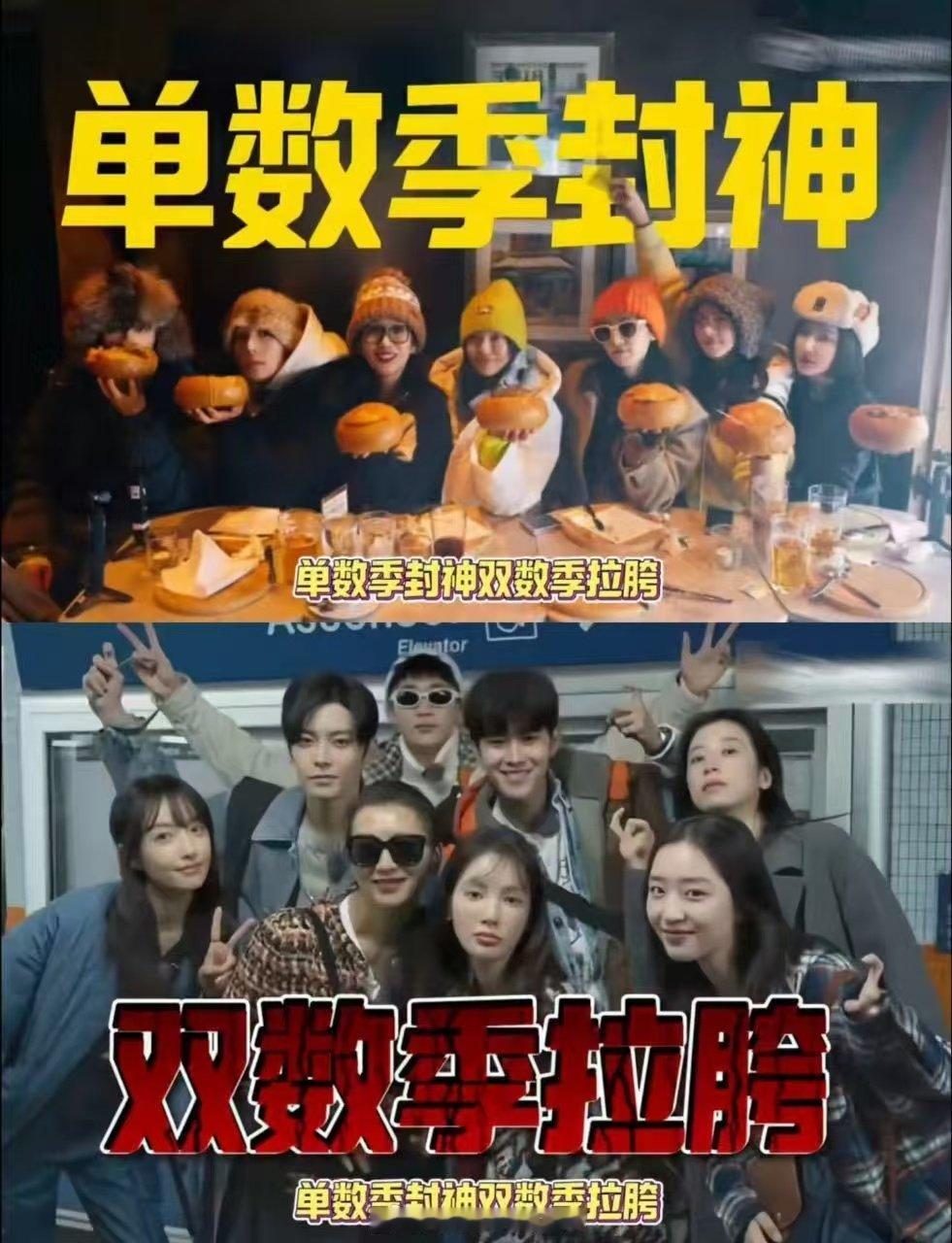 花少一路繁花 对照组 上季还是“庆奶批评大会”的修罗场，这季直接变身全员宠溺现场