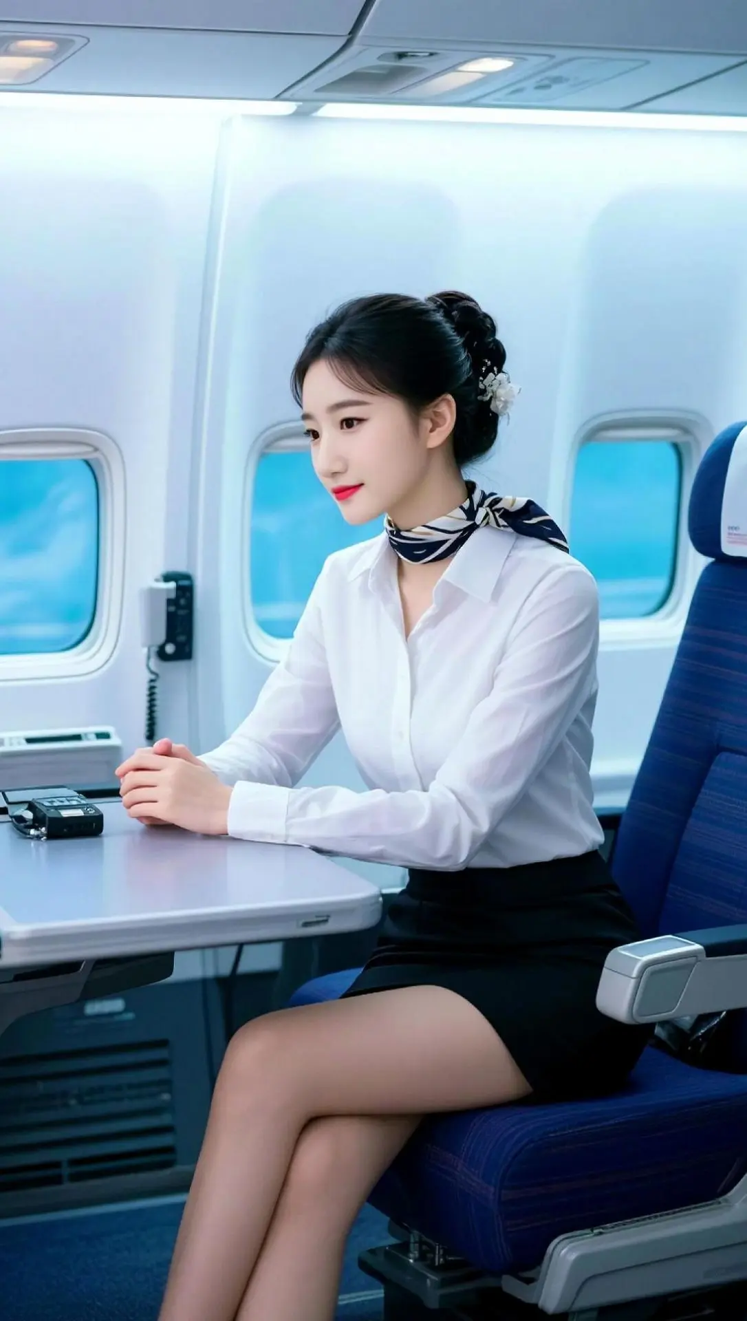 AI机舱职业照 随变ai随便玩