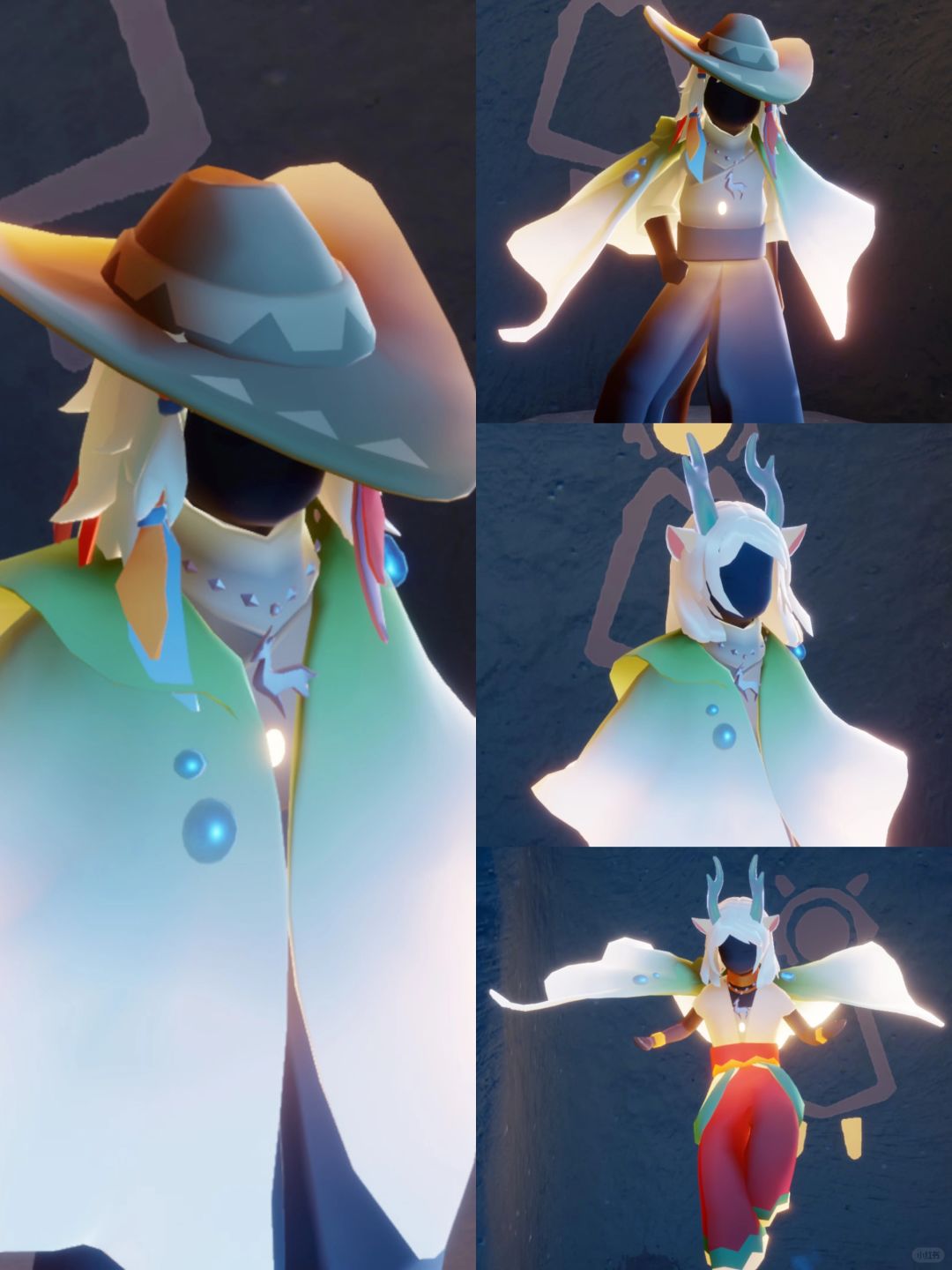 花憩节斗篷穿搭