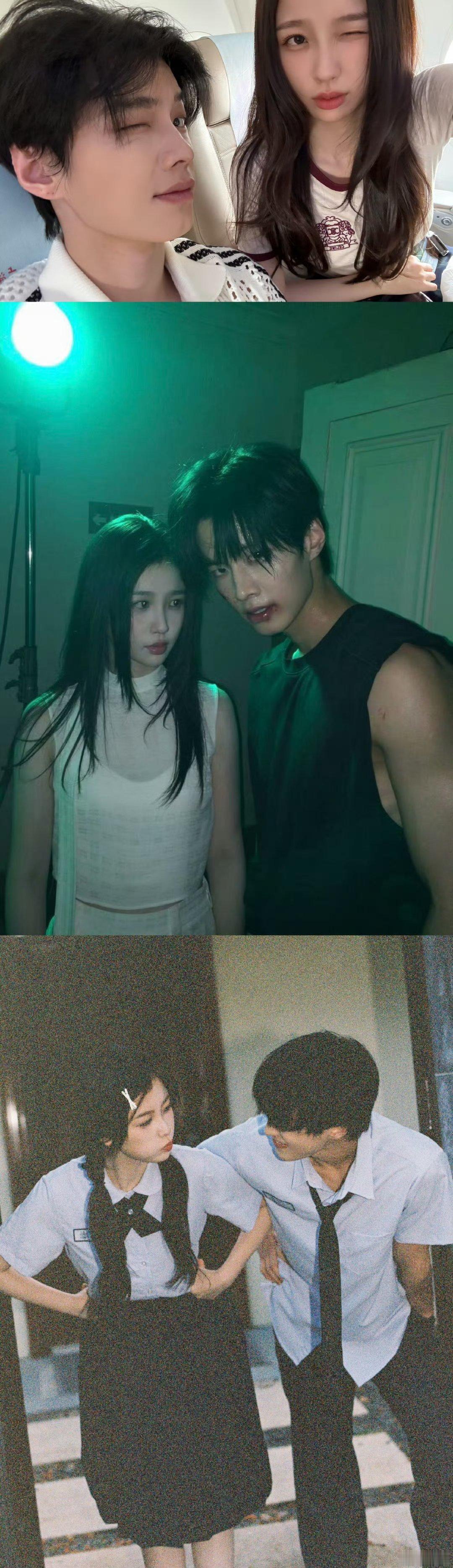 何与 靳朝是最接近自己的年末看过最有CP感的，就一定是俺们双轨 