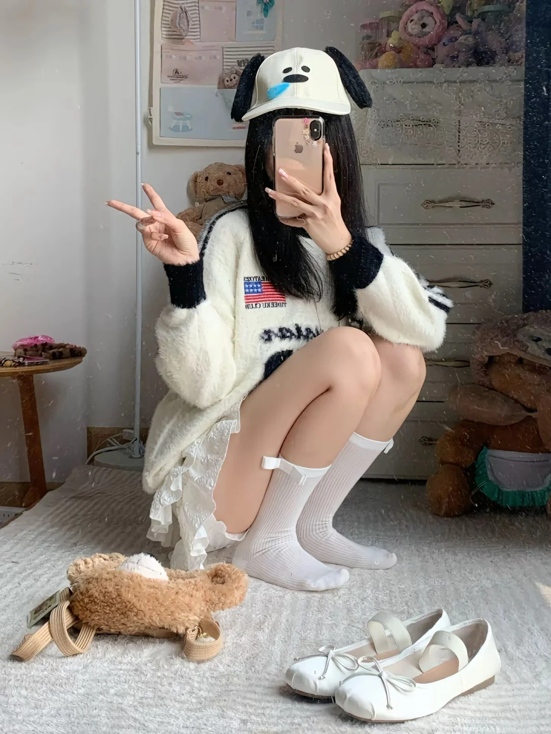 嘿嘿今天是校园甜妹穿搭！