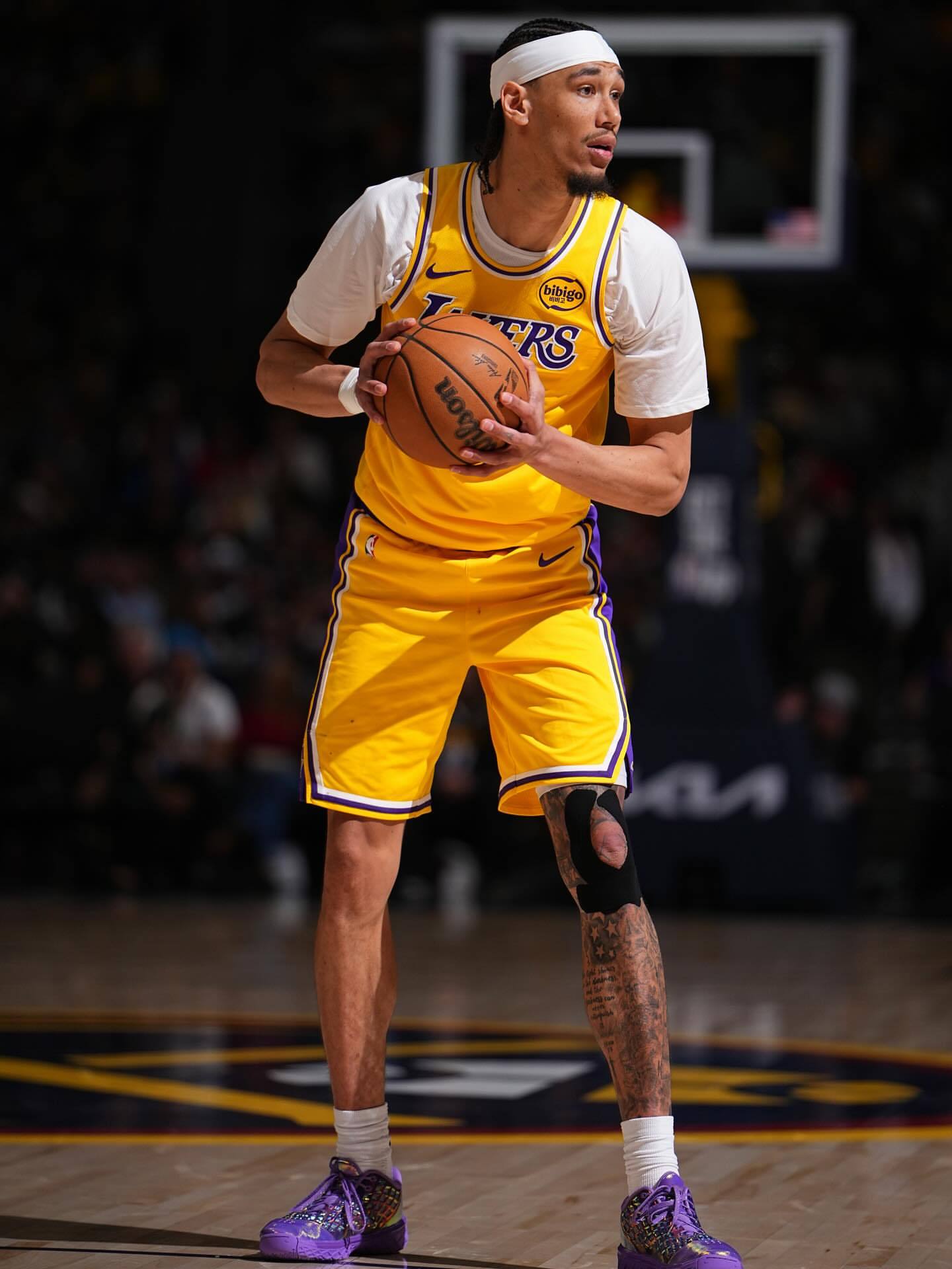 海斯更新ins ：“😁😁😁”杰克森·海斯洛杉矶湖人