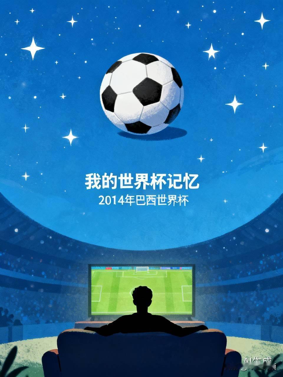 我的世界杯记忆 我的世界杯记忆始于2014年巴西世界杯。那时我还小，对足球一窍不