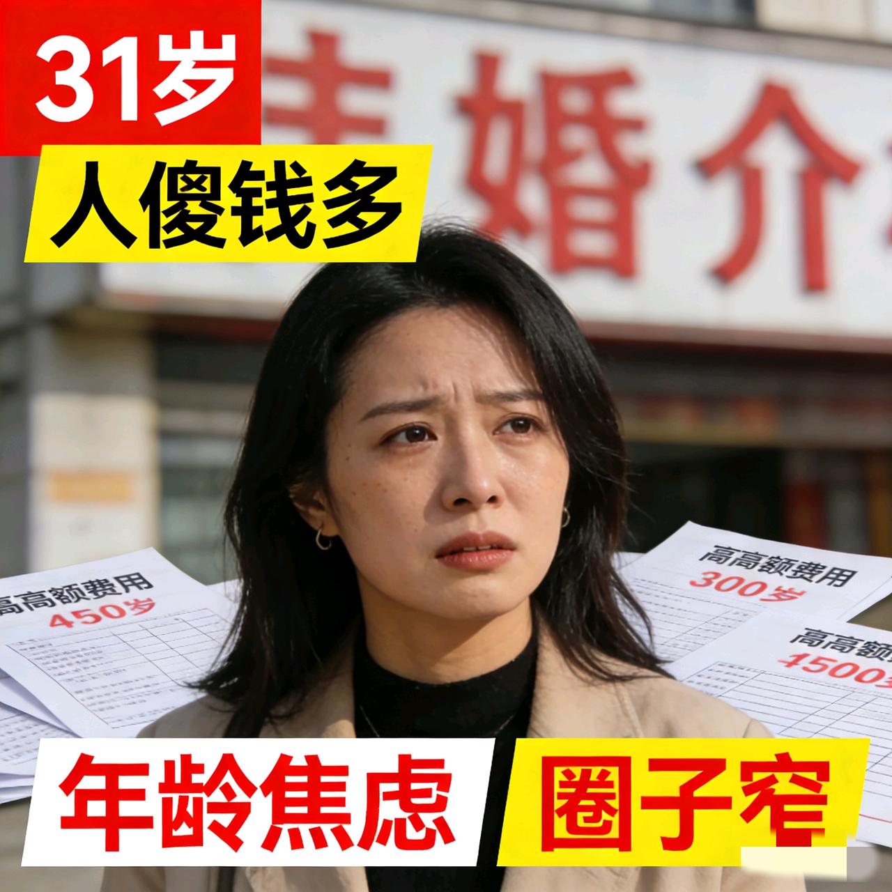 人傻钱多？年龄焦虑？还是圈子窄？

近日，上海31岁的孙女士花了近20万元婚介费