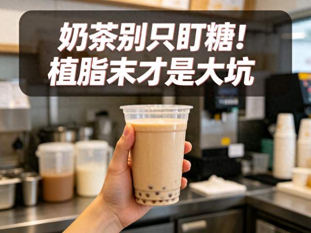 同样是奶茶，为什么有的喝了容易腻、发胖？问题出在植脂末