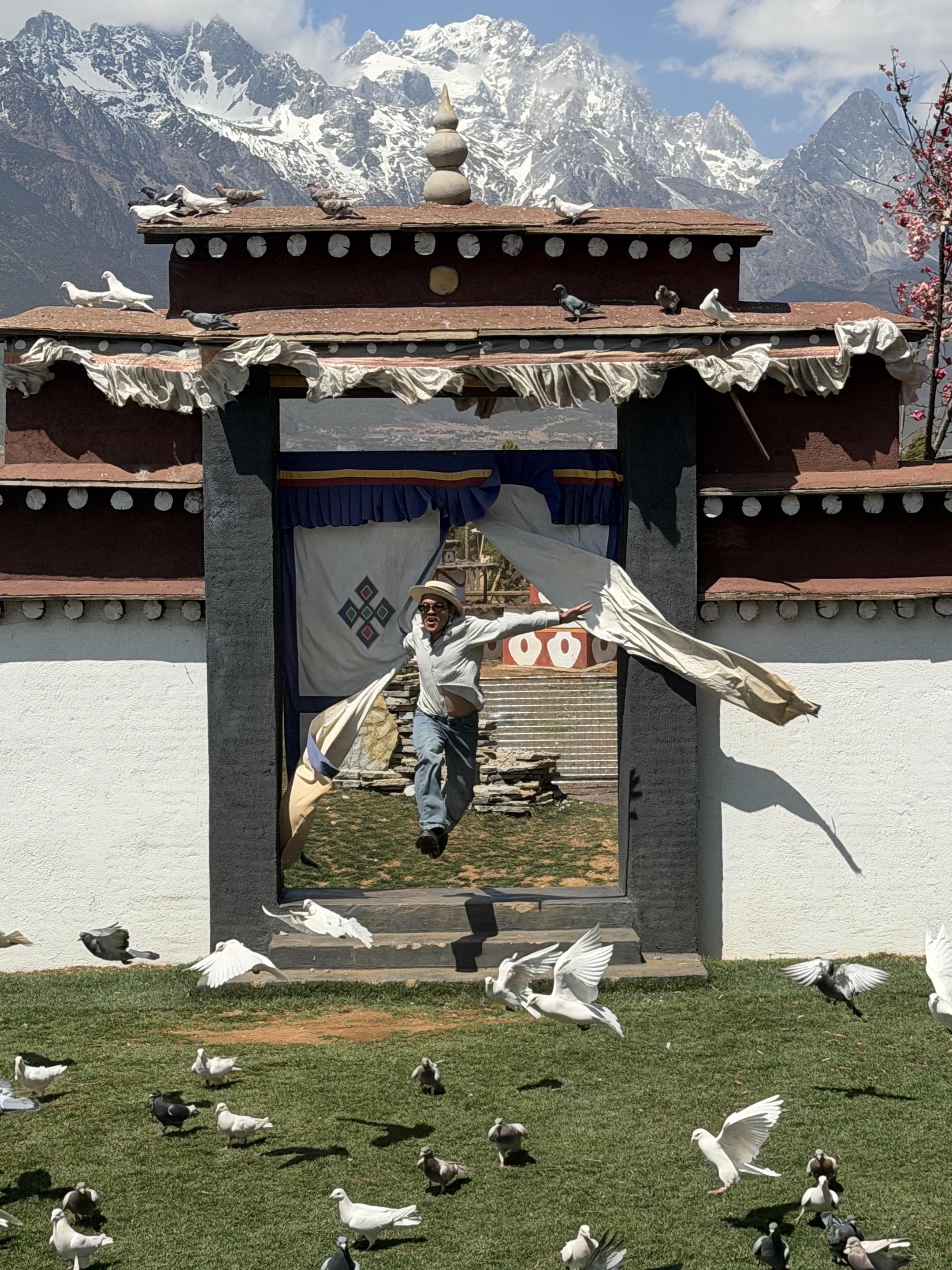 在香巴拉牧场 自由又松弛的一天！