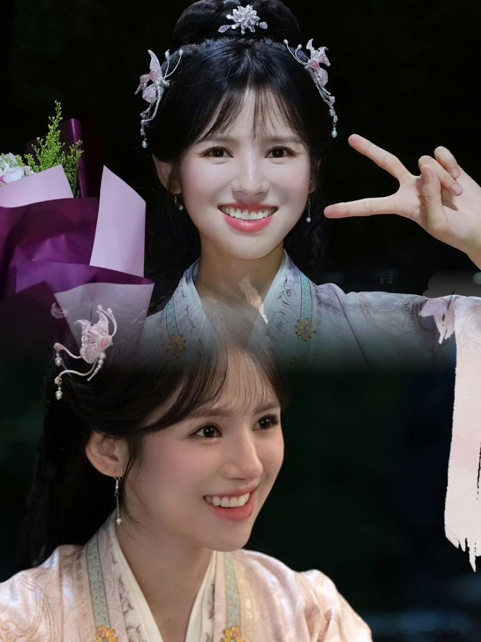 张耀：我要的是孔雀开屏！鹤男：是啊，这是孔雀小時候主打一个养成系～ 