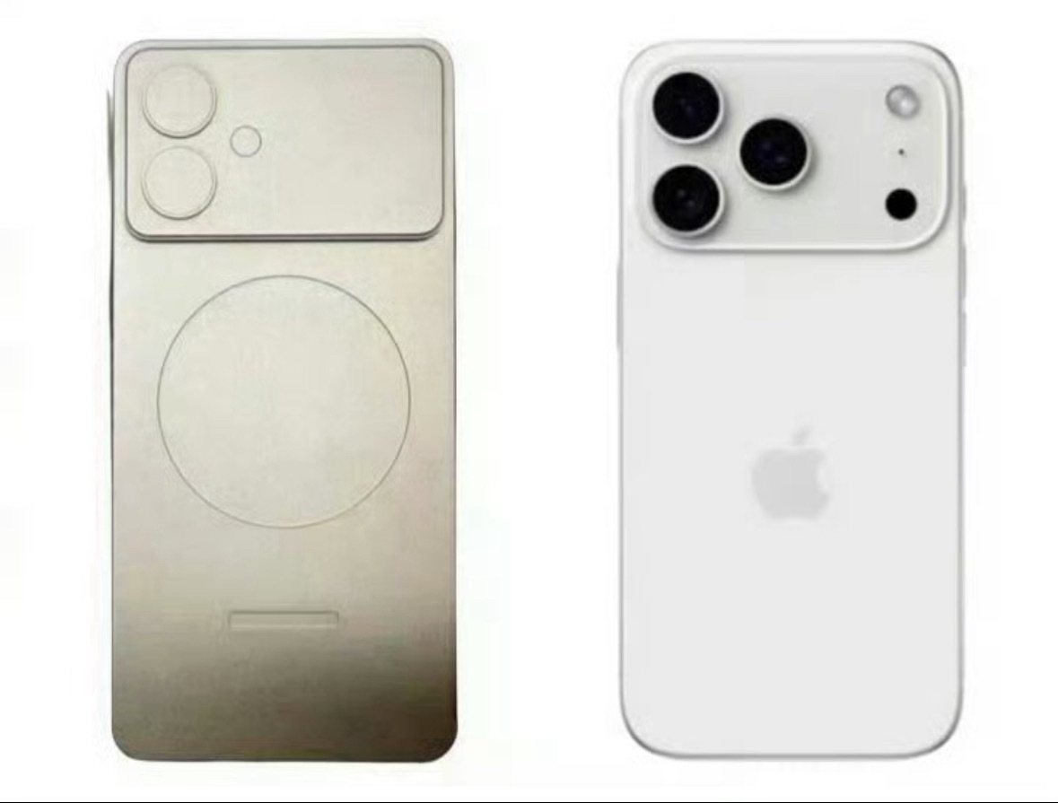 三星原型机撞脸iPhone17Pro别说三星，等到时候17系列一出来估计大部分手