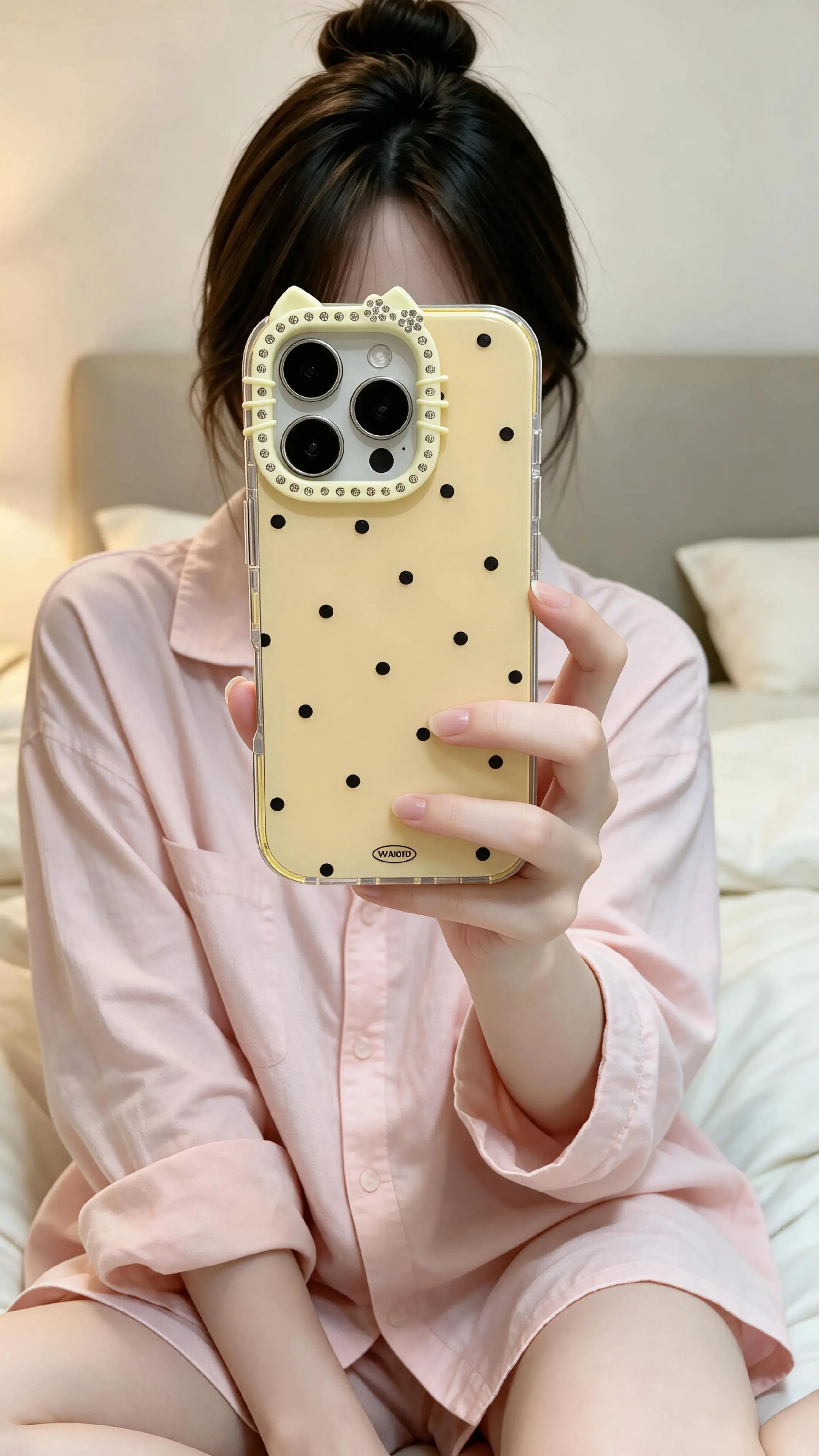 苹果手机壳 粉色系手机壳 粉色系少女闺蜜同款