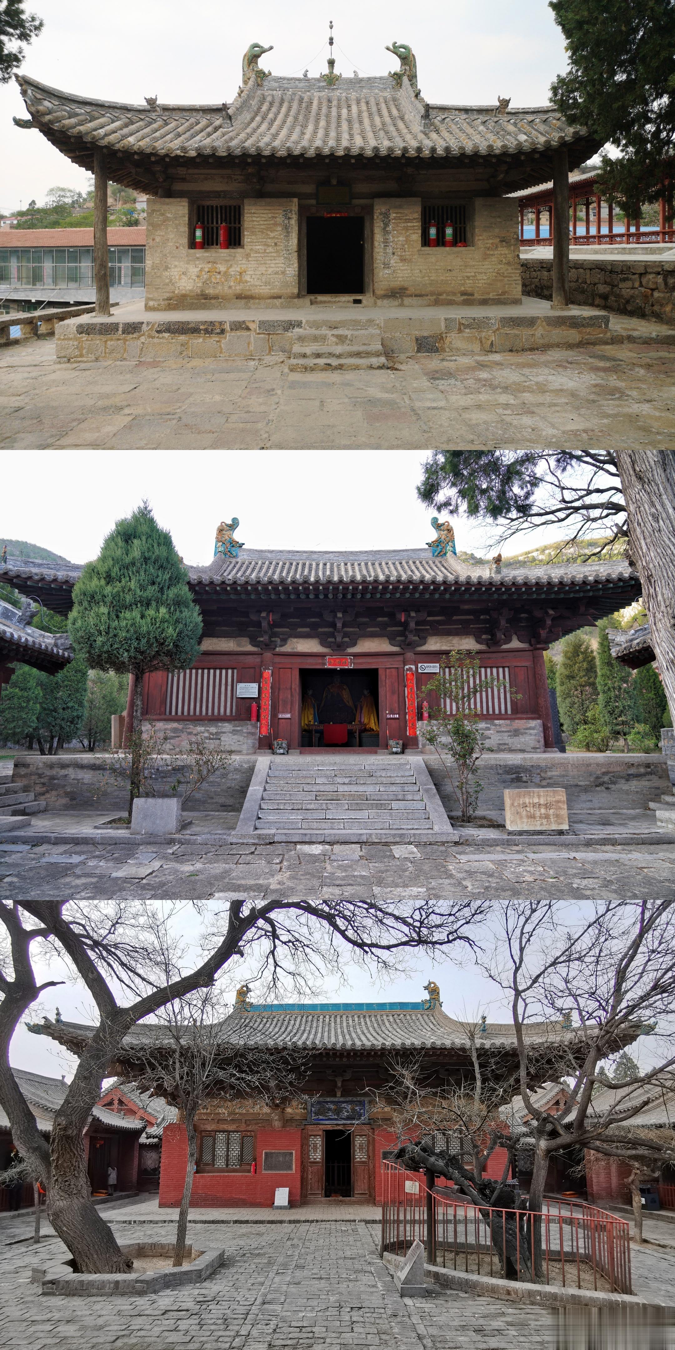 三座五代大殿 ​​​