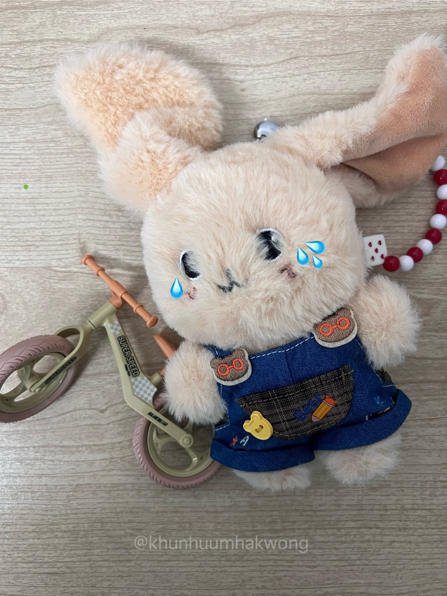 第一次学骑车的狗帝宝宝呜呜摔倒了😭 