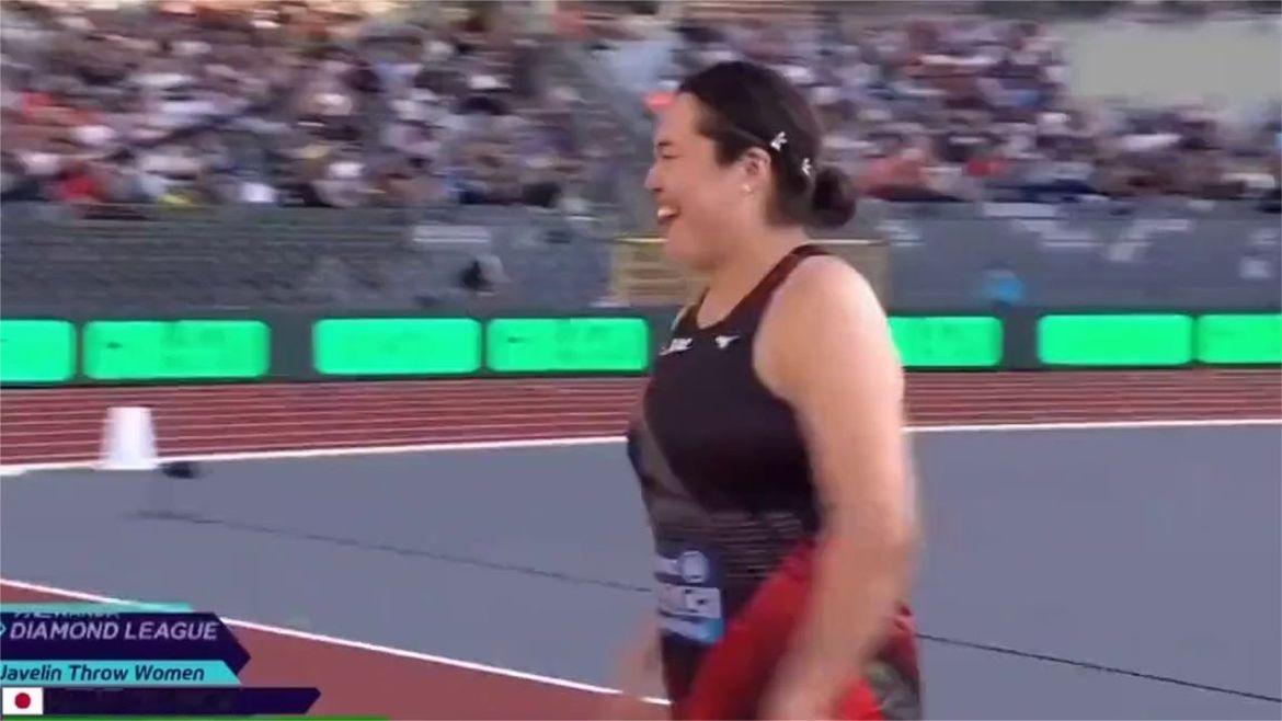 严子怡一枪逆转定乾坤68米42斩获钻石五连冠