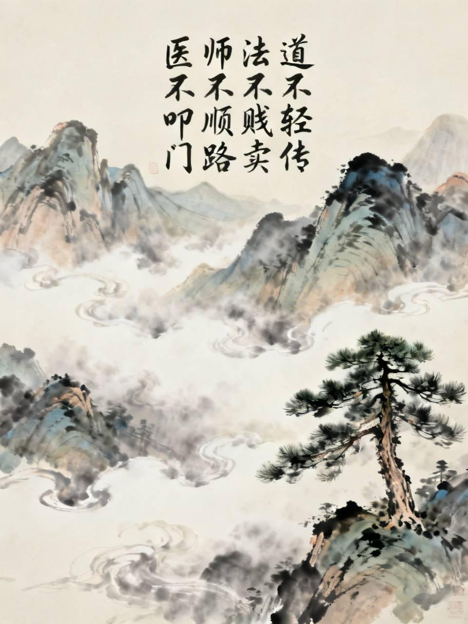 道不轻传，法不贱卖，师不顺路，医不叩门
 
1. 道不轻传
道是天地规律、修行本