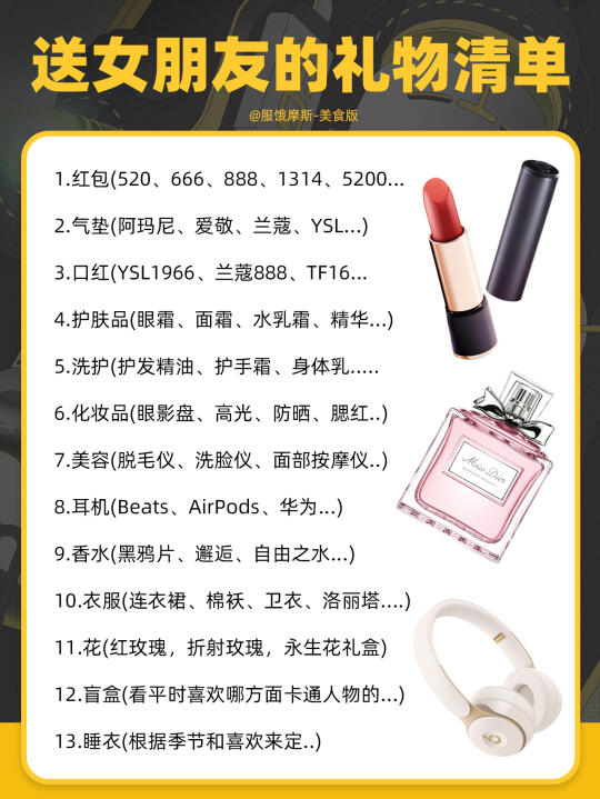 🔥礼物就要送到心坎里才对嘛！男生必备
