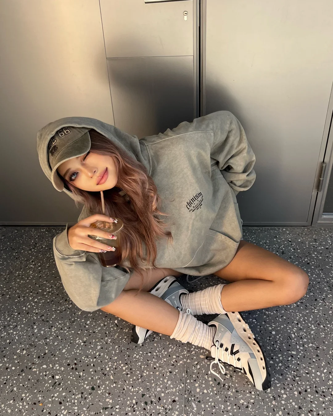 feeling cool as my iced coffee