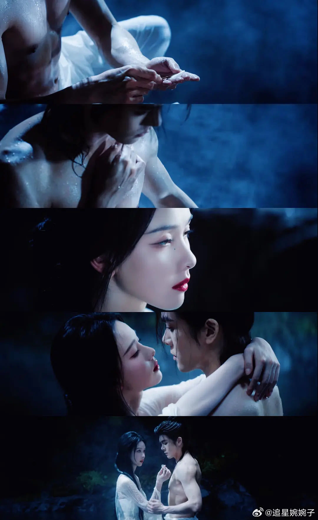 曾舜晞陈都灵吻戏镜头 直接看清醒！曾舜晞半裸浴池名场面鲨疯，颜值身材双双在线，吻