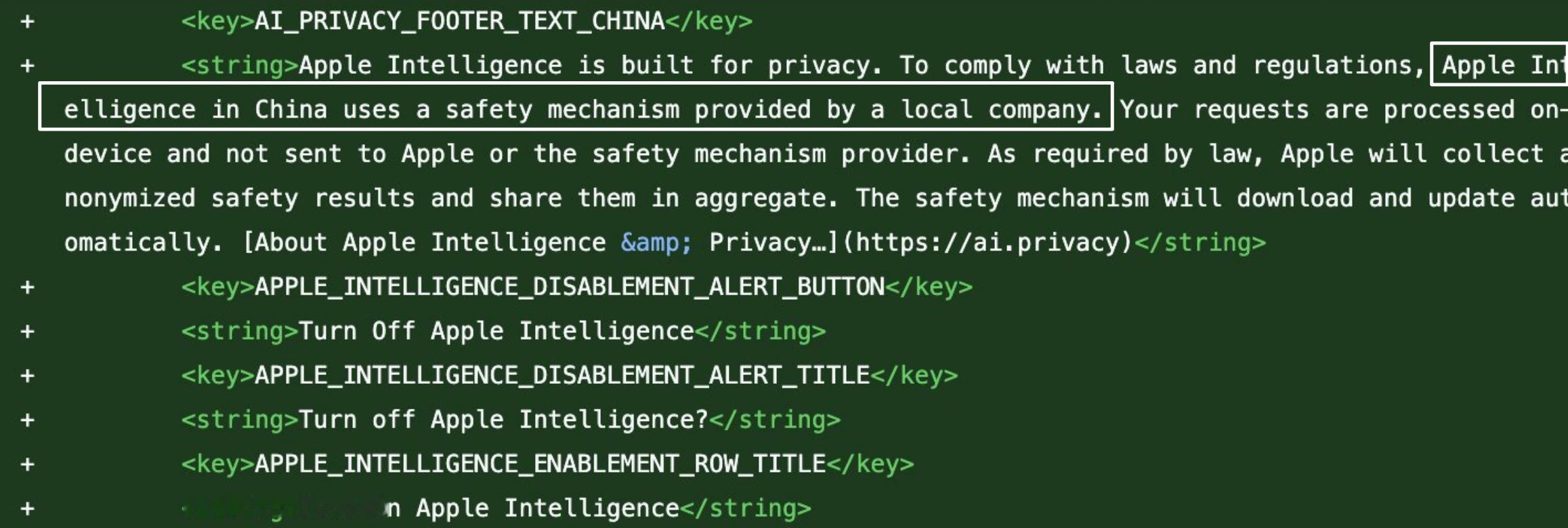 iOS 27 beta 5 为中国地区的 Apple Intelligence 