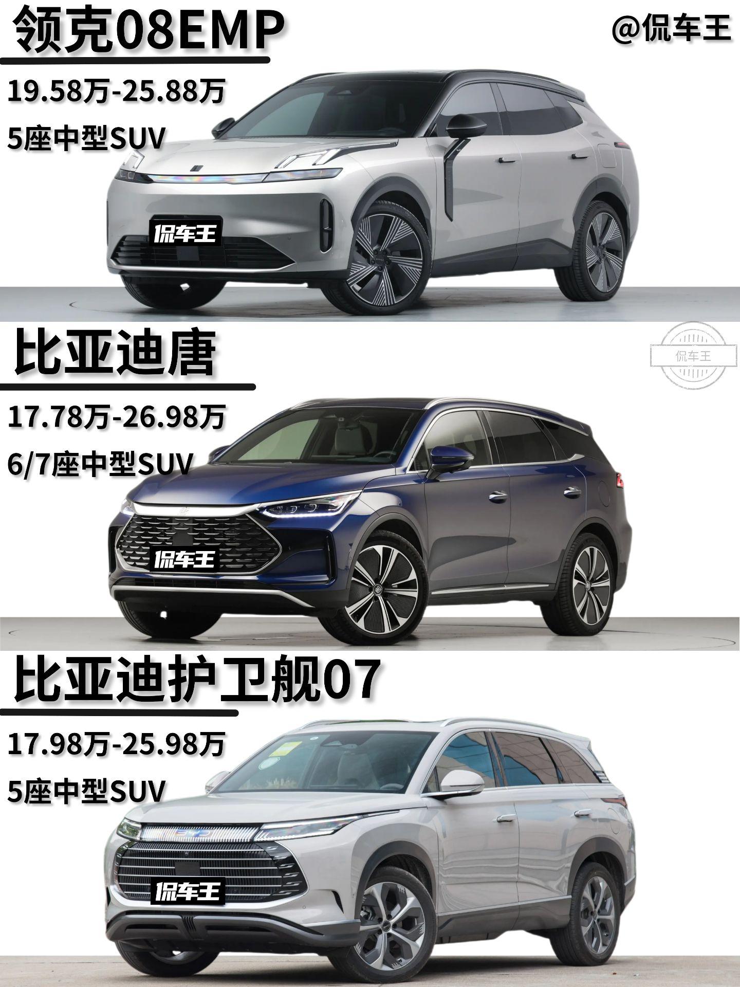 20万左右的插混SUV选哪个。