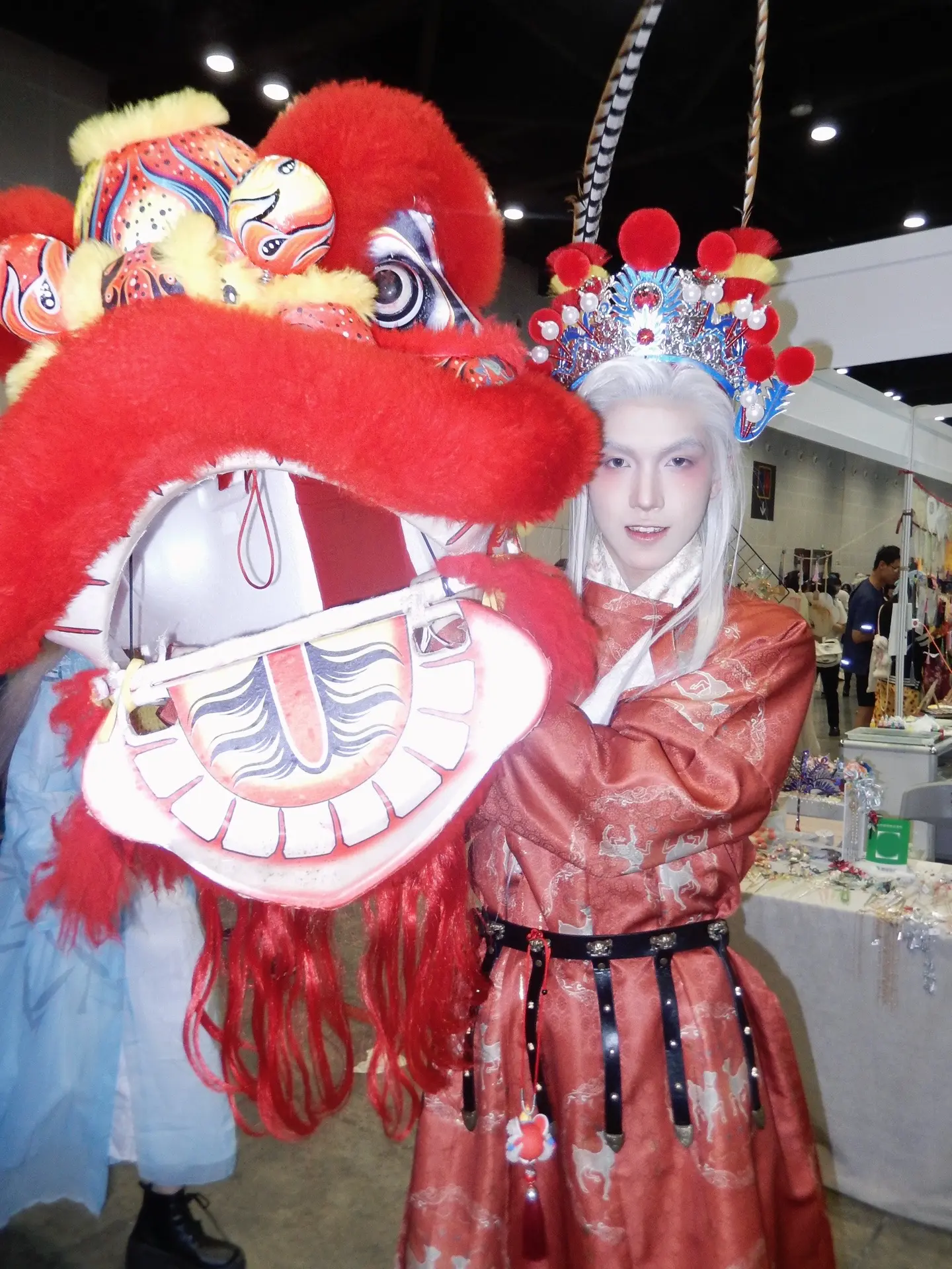 也是抢上嘉明的狮头啦 ！