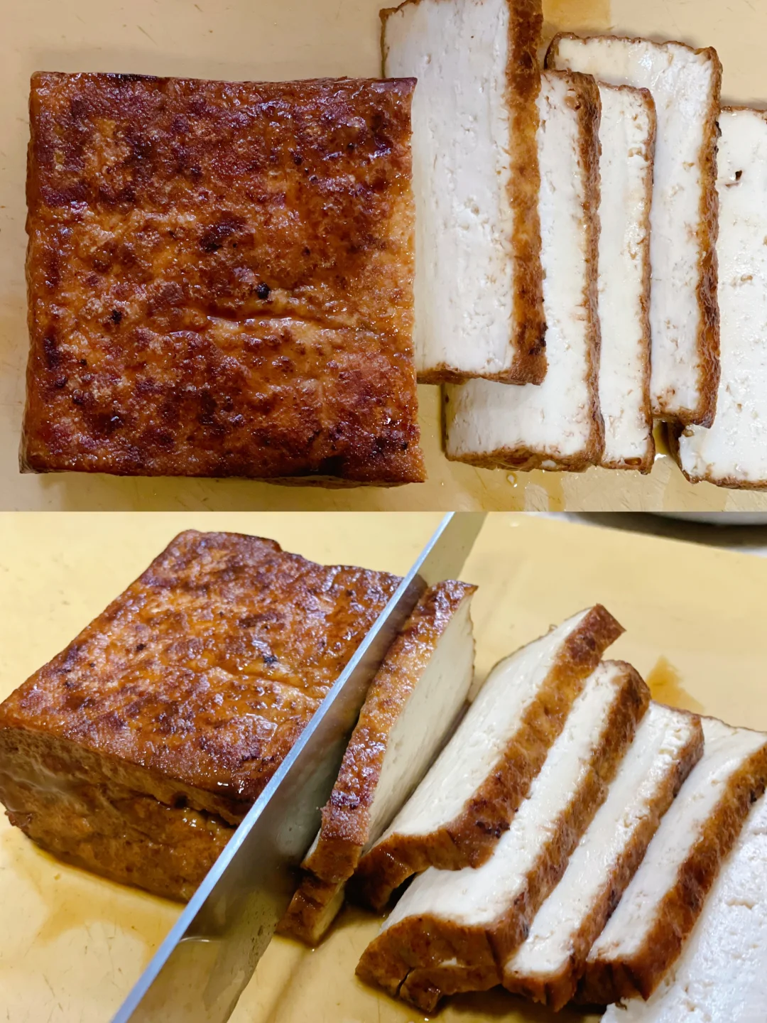 吐司刀切卤豆腐也是极好的～不白买啊