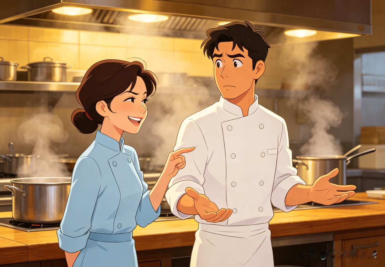 女同事午间变脸可真快，没招没惹，她为啥前一秒冷脸后一秒笑？
 
今天和前厅的一个