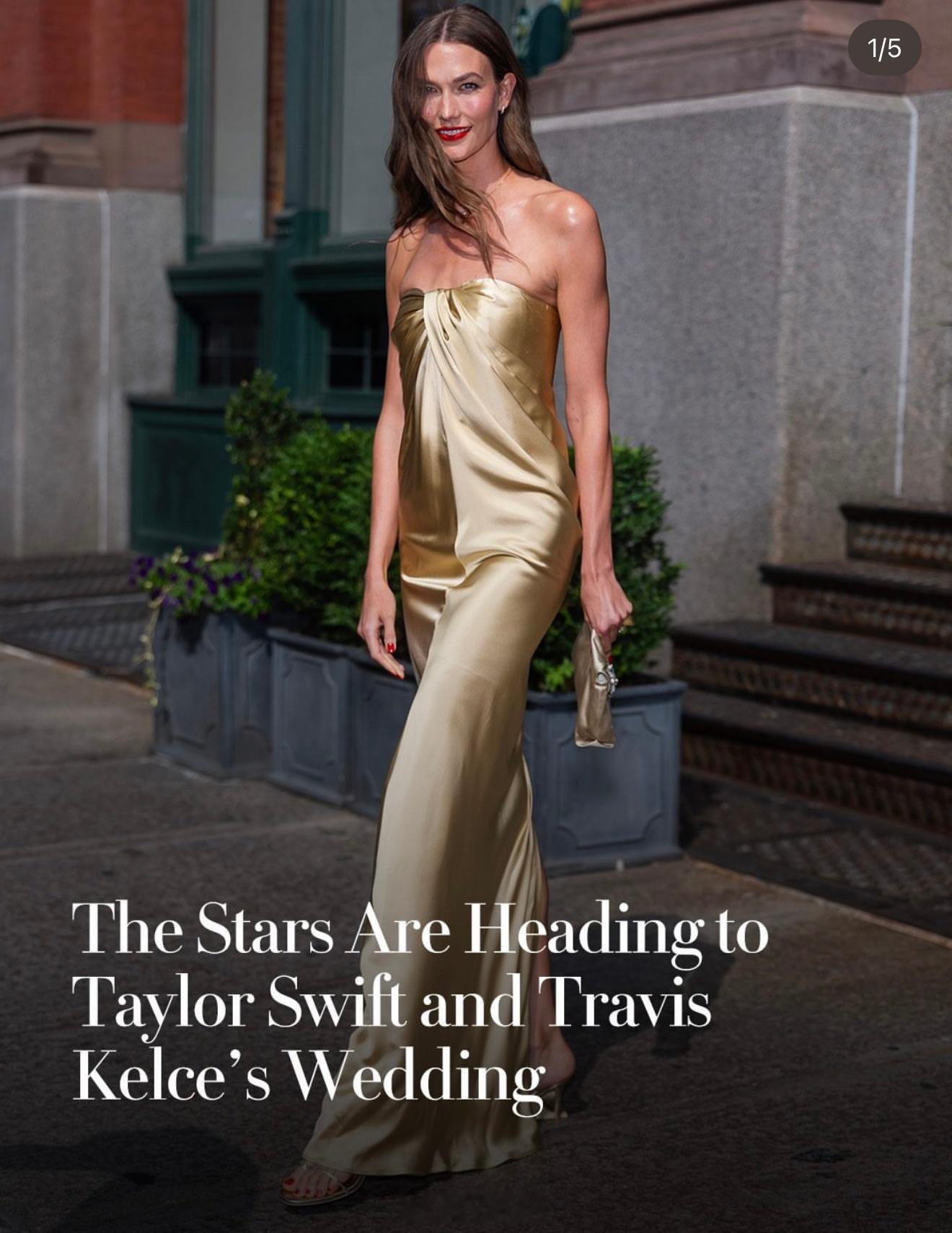 Karlie Kloss受邀出席Taylor Swift世纪婚礼 