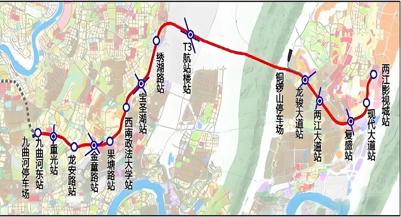 终于定了！重庆15号线传来好消息，沿线居民出行更方便了

重庆15号线这消息简直