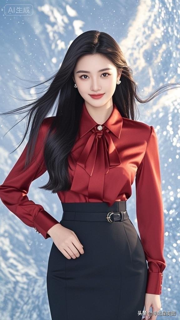 优雅红黑撞色，闪耀迷人魅力！🌟✨