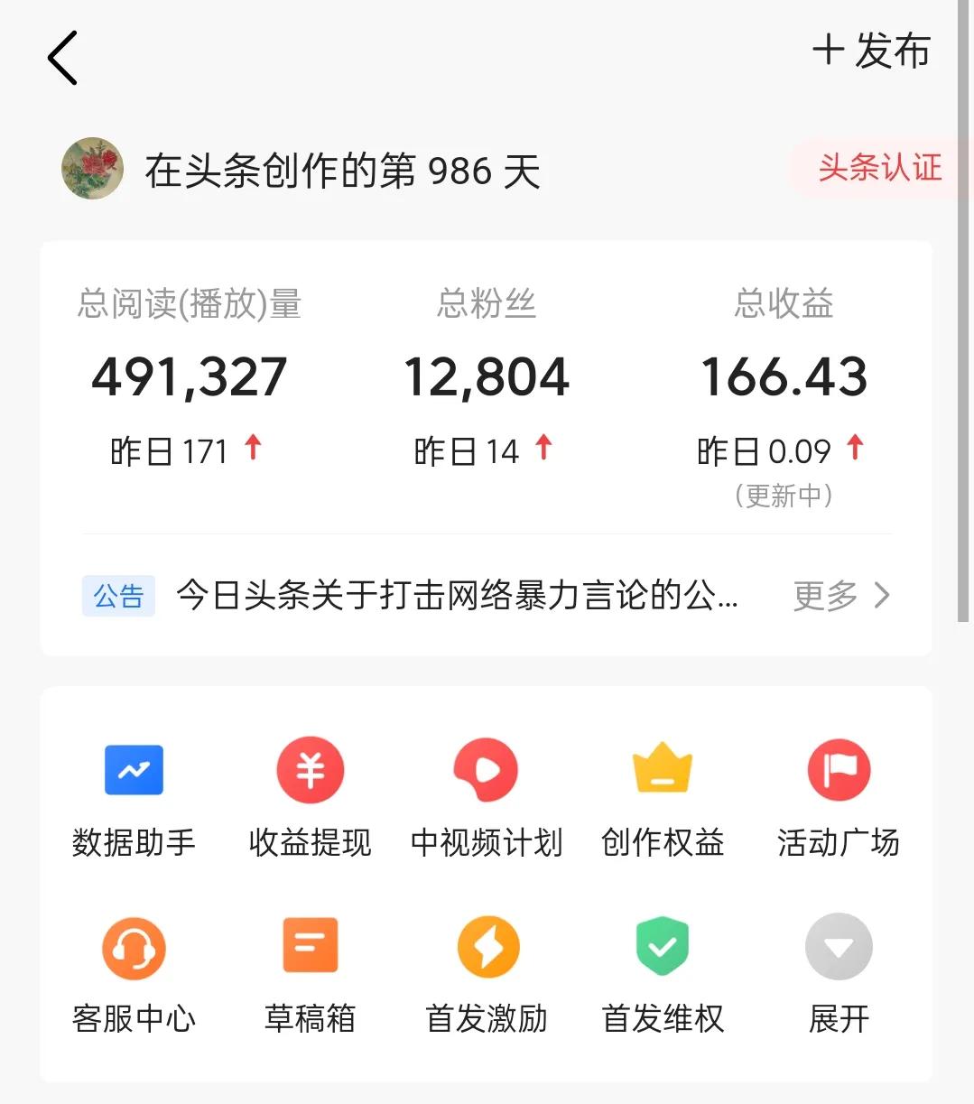 收益再少也要坚持
万事都有过程
特别是不断学习总结经验的过程
坚持写正能量文章