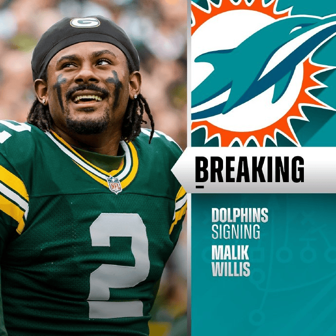 NFL转会期：四分卫马利克-威利斯加盟迈阿密海豚队