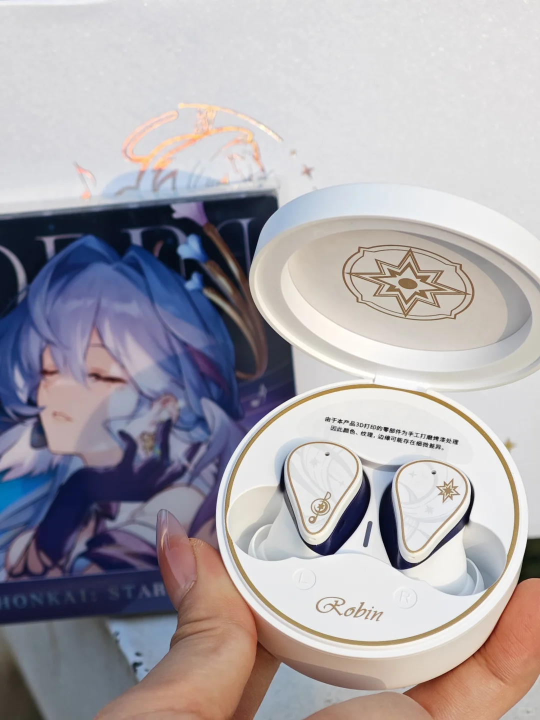 星铁玩家必备！水月雨知更鸟耳机超神啦🎧