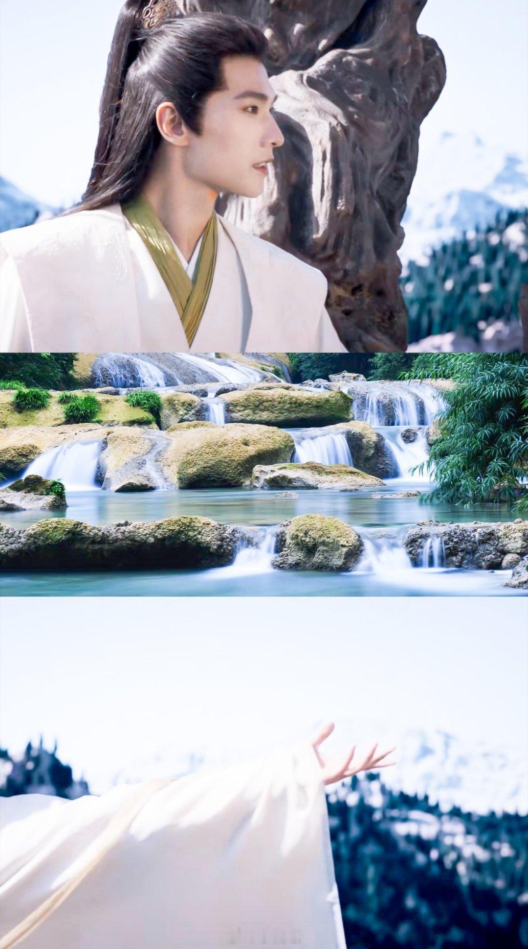 在凡人修仙传看到了中式意境美 《凡人修仙传》的中式美景绝了！仙山飘着雾，月光照着