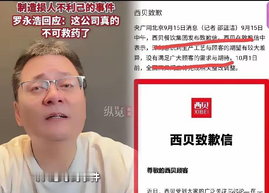 西贝关门整改刚道歉，合伙人樊大卫直接“补刀”骂罗永浩，还扯海底捞撒尿男孩？我敢打