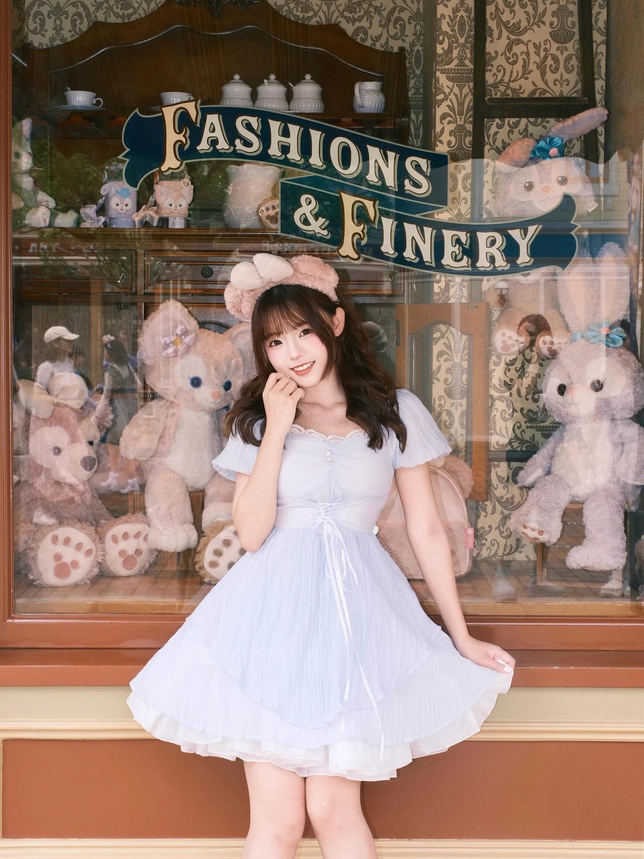 梦幻少女风，可爱熊熊相伴，Fashions & Finery什么样的穿搭可以成为