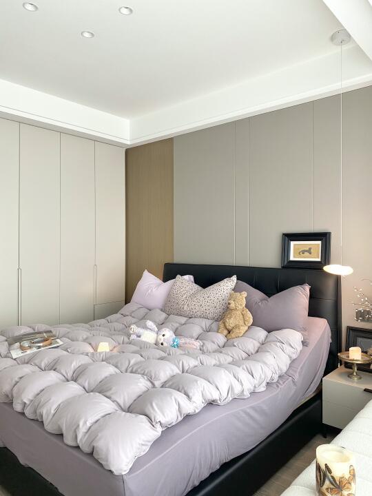 13平软软糯糯小卧室，换上智能床垫好好睡呀～