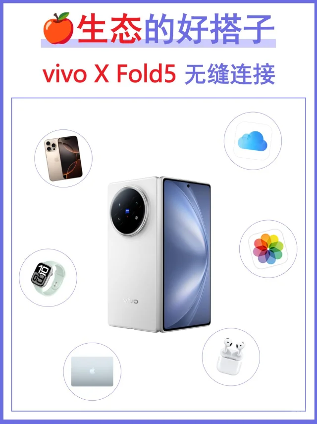 🍎生态好搭子｜vivo X Fold5有话说！